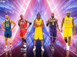 NBA最強的首發五人組是誰？美媒給出答案，3名湖人球員，2名現役